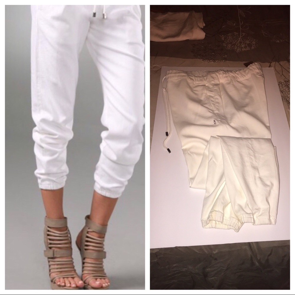 Genetic Denim Sweatpants, size L. Pale